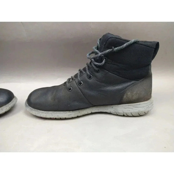 Bogs Spruce Hiker Men\'s 10.5 Hiking Boots Weatherproof Leather Black Shoes 72756